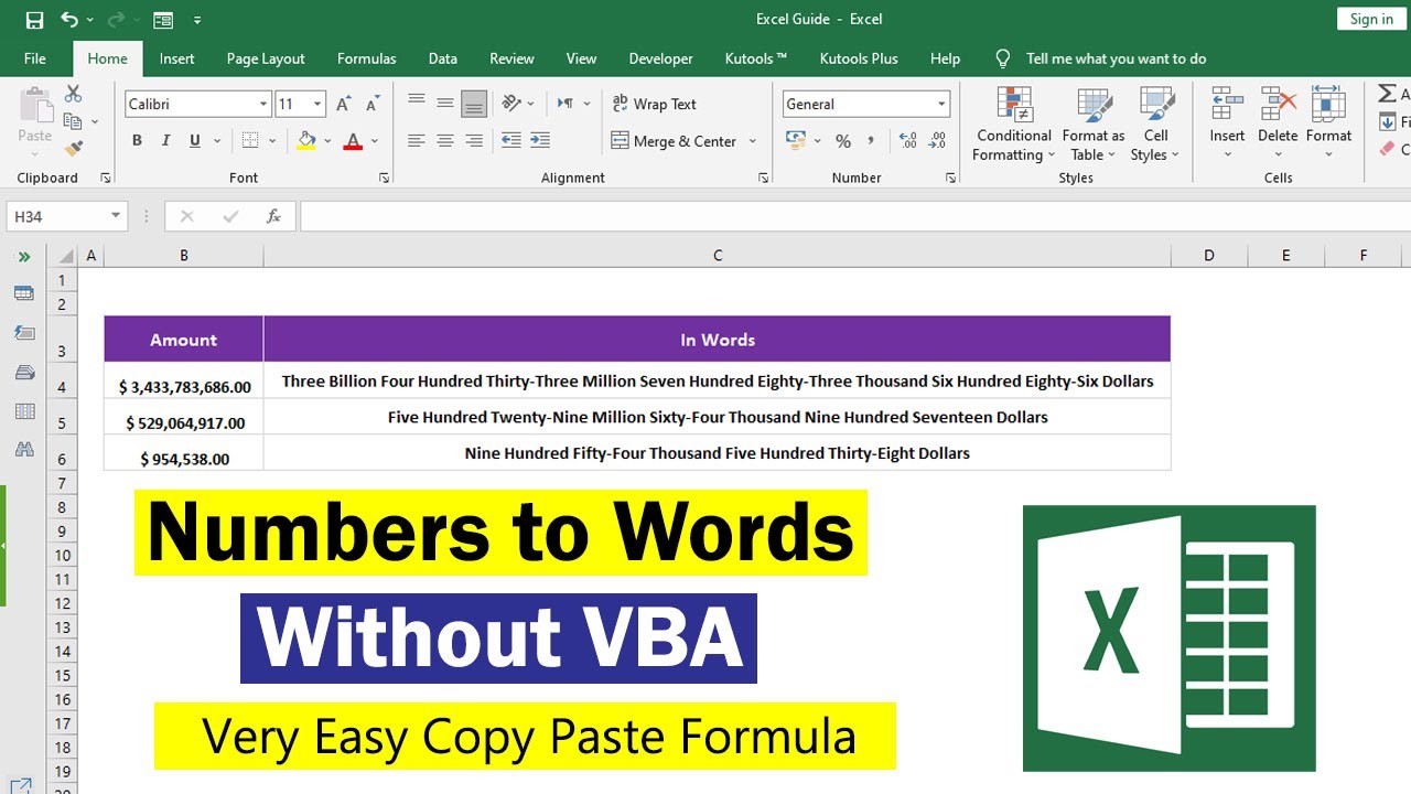 How To Convert Number To Words In Excel 4 Suitable Ways