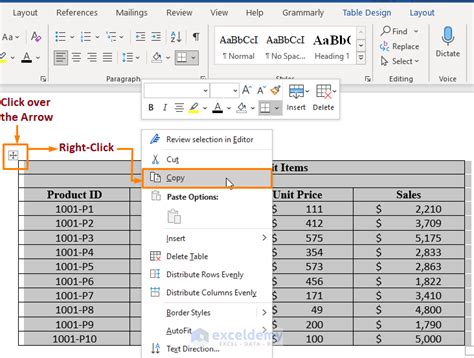 How To Convert Word Table To Excel Worksheet