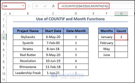 How To Count Months In Excel 5 Easy Ways Exceldemy