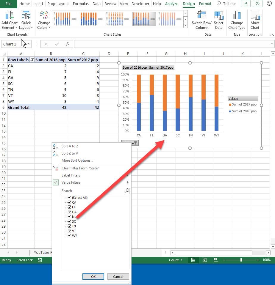 How To Create 100 Stacked Column Chart In Excel Design Talk