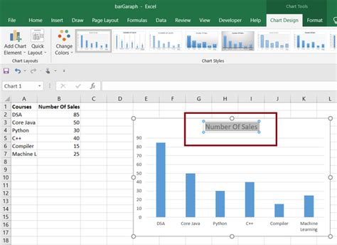 How To Create A Bar Chart In Excel Geeksforgeeks