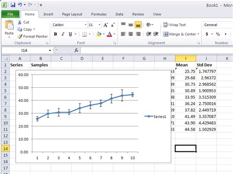 How To Create A Bar Chart With Standard Deviation In Excel