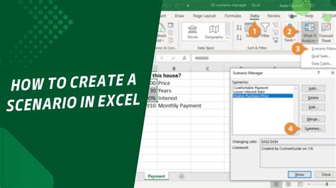 How To Create A Scenario In Excel Crafting Compelling Scenarios