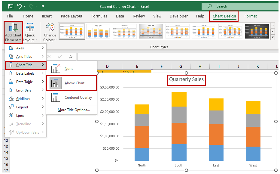 How To Create A Stacked Column Chart In Excel Liveflow