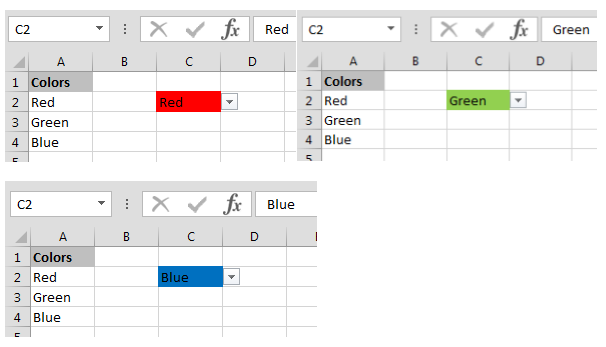 How To Create Yes Or No Drop Down List With Color In Excel Templates