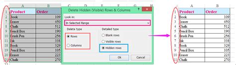 How To Delete All Hidden Rows In Excel