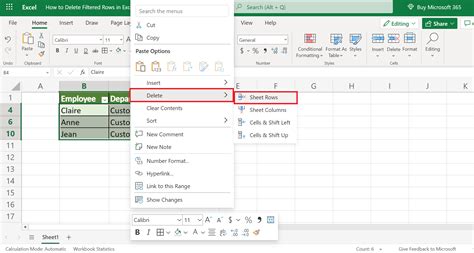 How To Delete Filtered Rows In Excel Sheetaki