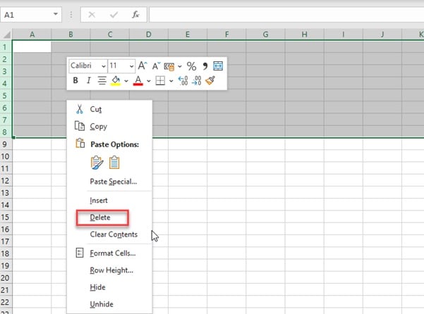 How To Delete Multiple Columns In Excel 5 Suitable Methods