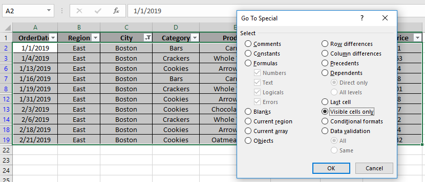 How To Delete Only Filtered Rows Without The Hidden Rows In Excel