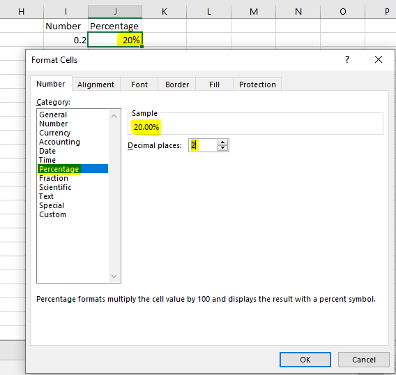 How To Do Percent Change Formula In Microsoft Excel