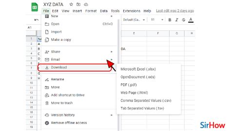 How To Download File In Ms Excel Format 5 Steps With Pictures