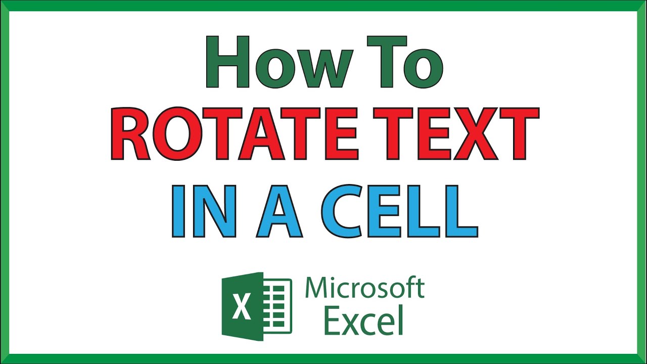 How To Easily Rotate Text In Excel Diagonal Sideways Etc Youtube