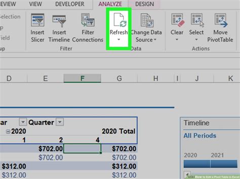 How To Edit A Pivot Table In Excel 11 Steps With Pictures