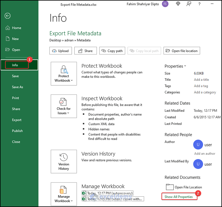 How To Export File Metadata To Excel 3 Effective Methods