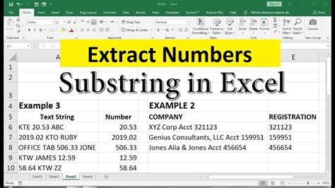 5 Ways Extract Number