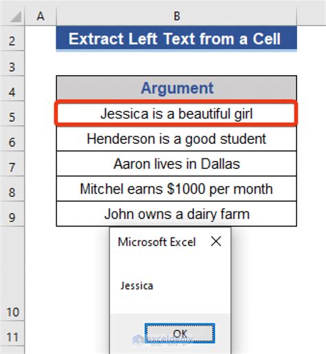 How To Extract Certain Text From A Cell In Excel Vba 5 Codes