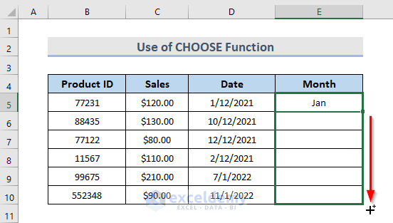 How To Extract Month From Date In Excel 5 Quick Ways Exceldemy