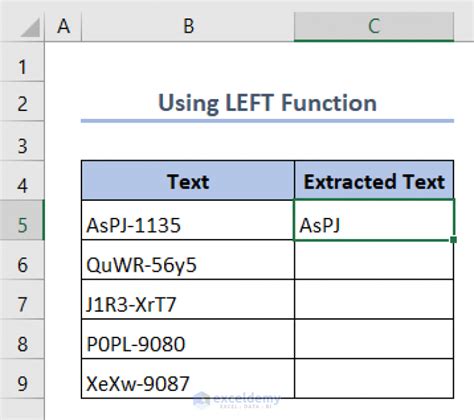 How To Extract Text From A Cell In Excel 5 Ways Exceldemy