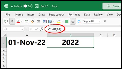 How To Extract Year From Date In Excel With Examples