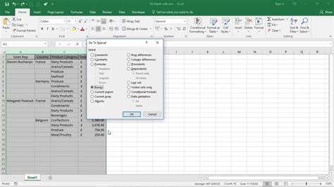 Fill Blank Cells In Excel