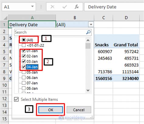 How To Filter Date Range In Excel Pivot Table Printable Timeline