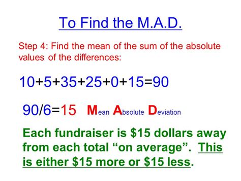 How To Find Mad In Math Slideshare