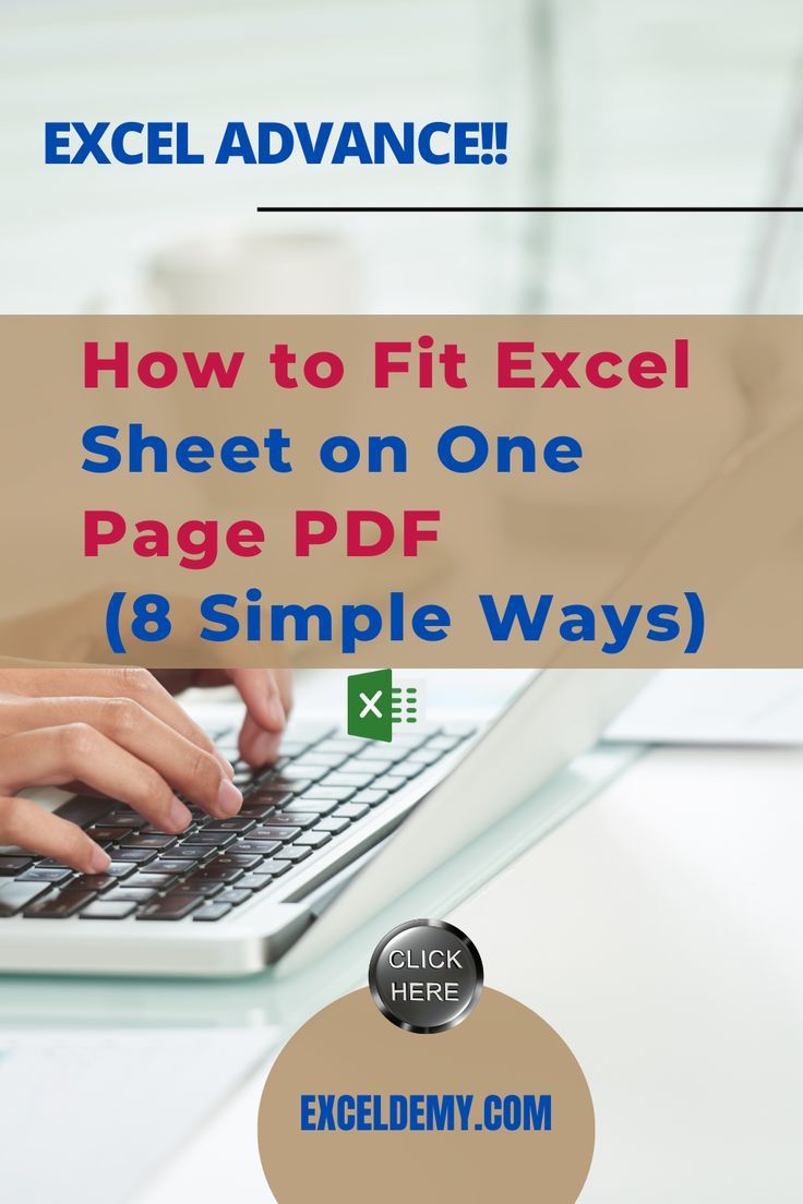 How To Fit Excel Sheet On One Page Pdf 8 Simple Ways