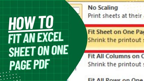 5 Ways To Fit Excel