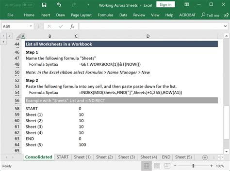 How To Get All Worksheet Names In Excel 2 Easy Ways