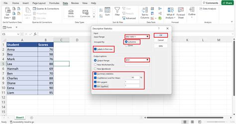 How To Get Descriptive Statistics In Excel Quick And Easy