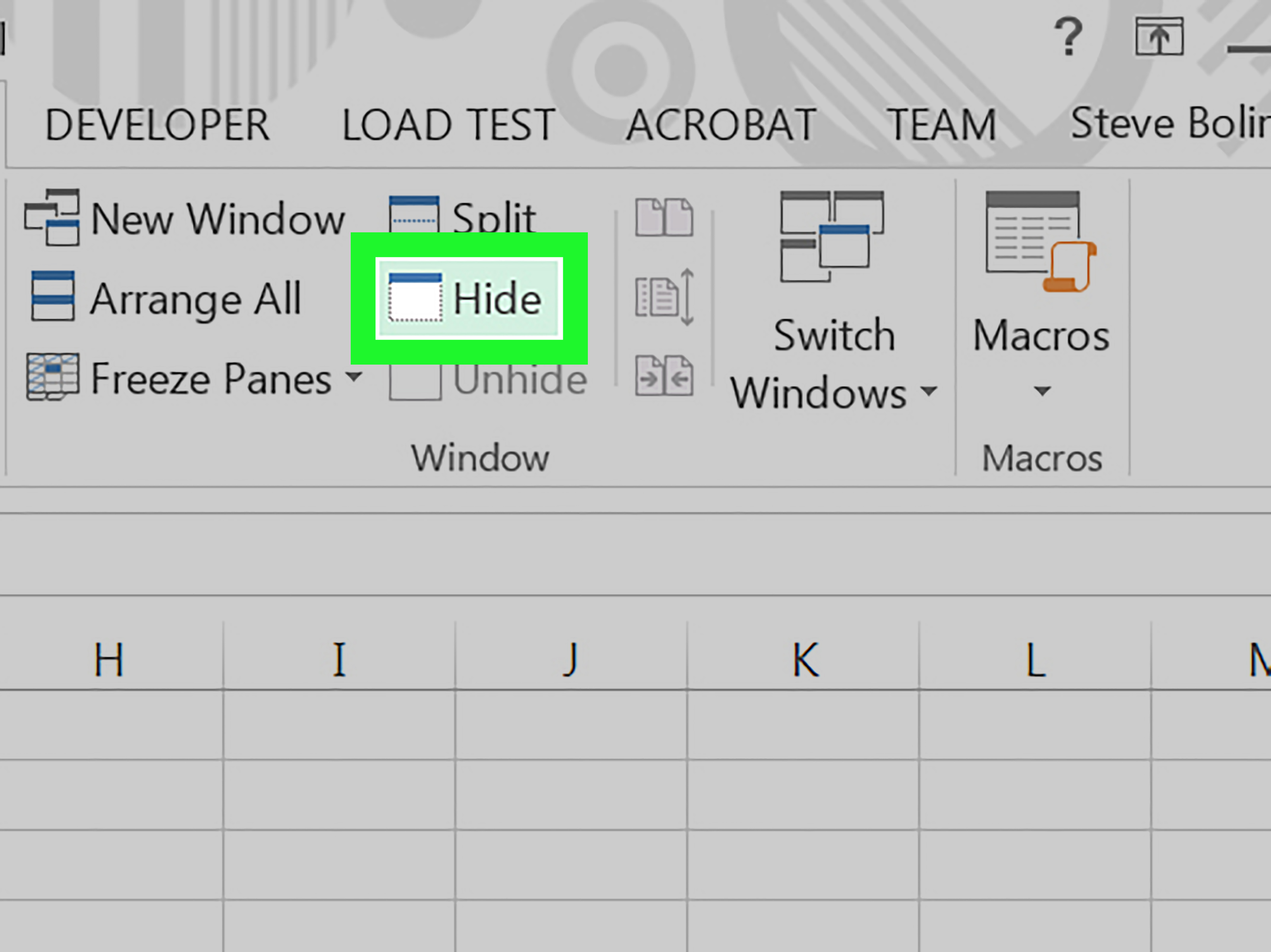 How To Hide Columns In Excel 4 Steps With Pictures Wikihow