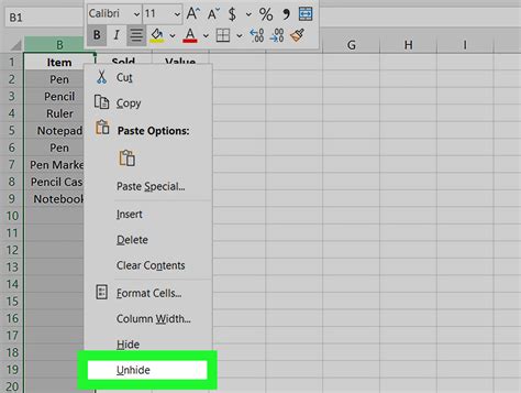 How To Hide Columns In Excel 6 Easy Ways With Pictures