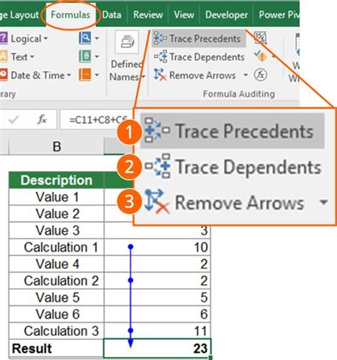 How To Highlight Precedent Or Dependent Cells In Excel