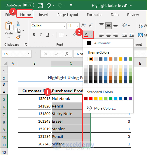 5 Ways Highlight Excel