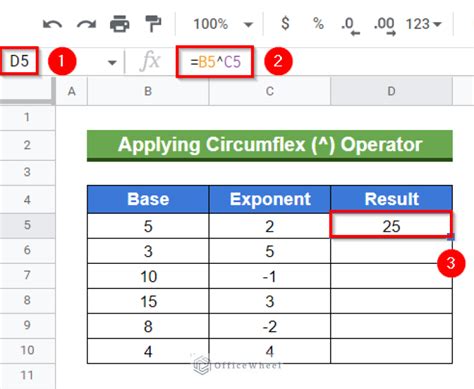 How To Insert An Exponent In Google Sheets 3 Easy Ways