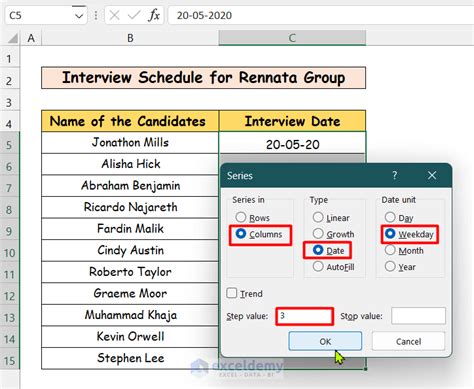 How To Insert Dates In Excel Automatically 4 Methods