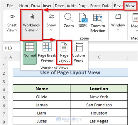 How To Insert Page Numbers In Excel