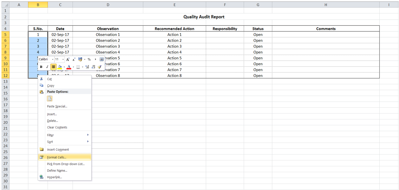 How To Insert Prefix 91 In Mobile Numbers In Microsoft Excel Easy