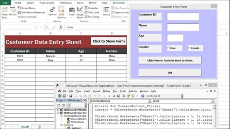 How To Launch An Excel Vba User Form