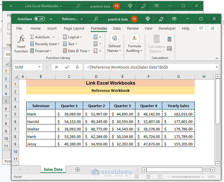 Link Excel Workbooks Easily