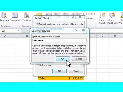 How To Lock Cells In Excel Business Computer Skills