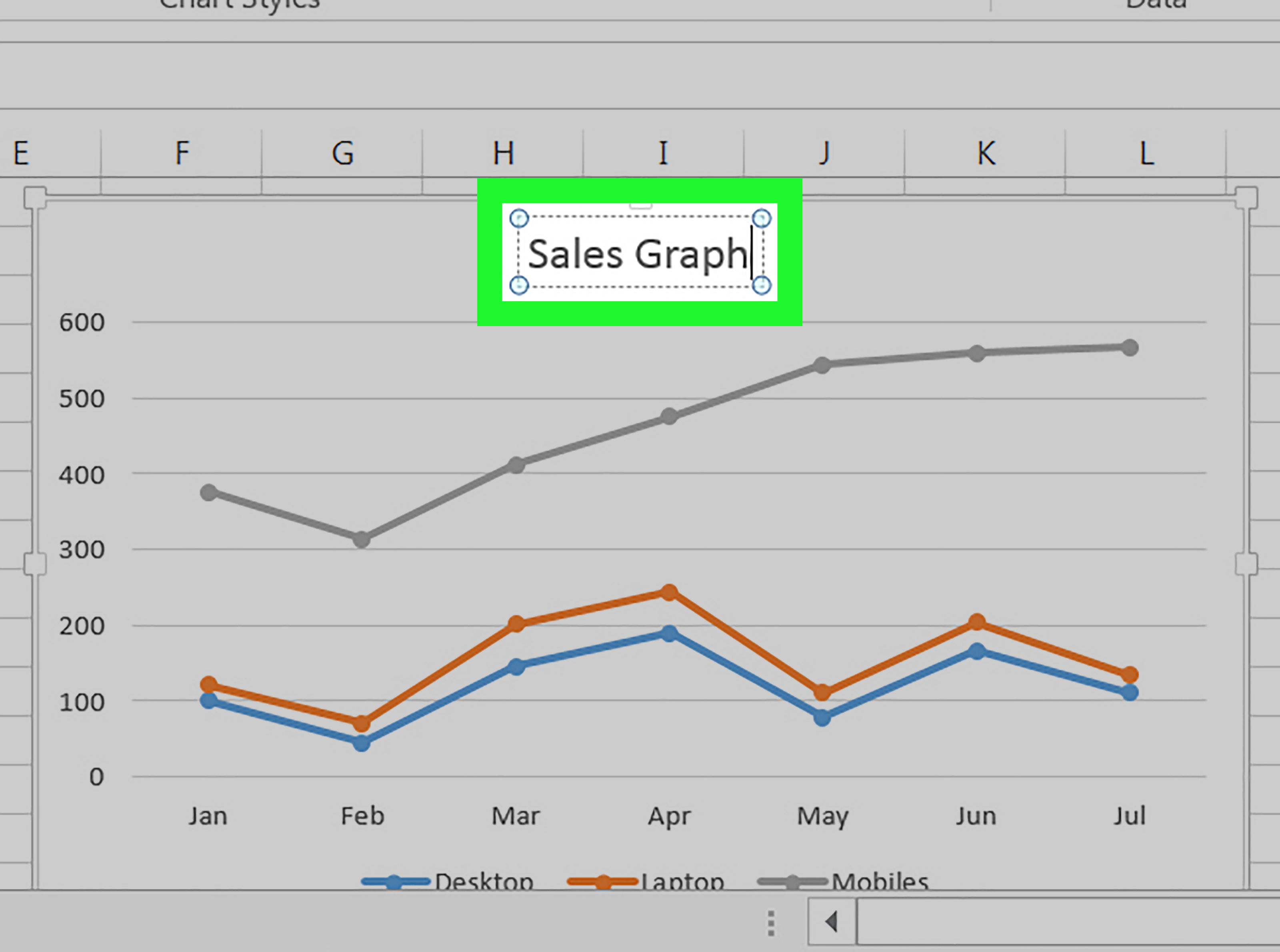 How To Make A Line Graph In Excel