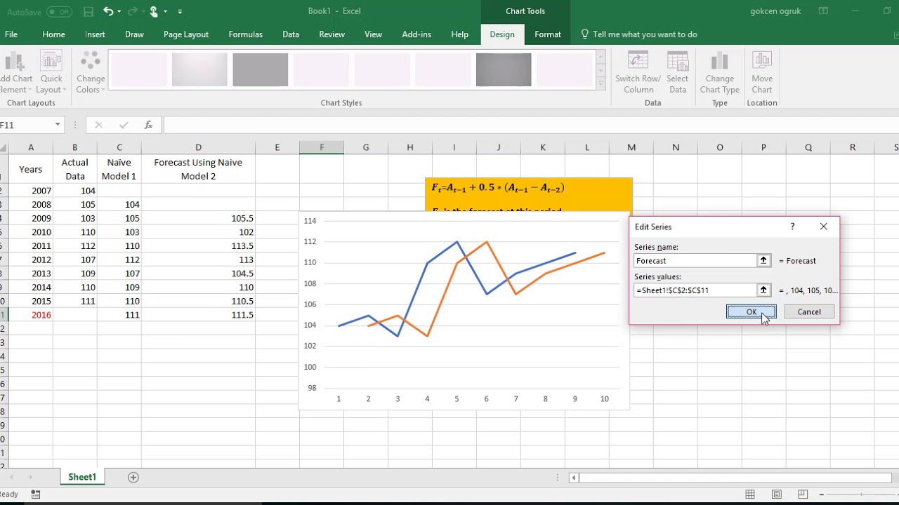 How To Make A Line Graph In Microsoft Excel Youtube