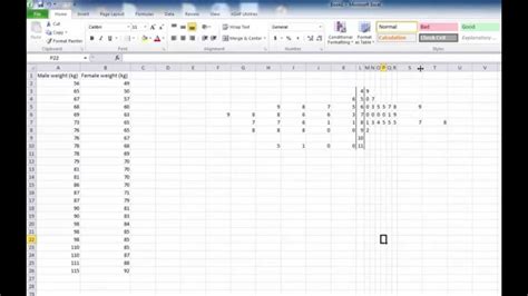 How To Make A Stem And Leaf Plot In Excel A Step By Step Guide For Beginners