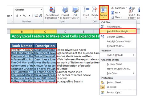 How To Make Excel Cells Expand To Fit Text Automatically