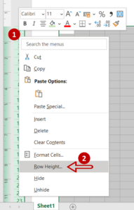 Make Excel Cells Square