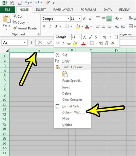 How To Make Excel Columns The Same Width