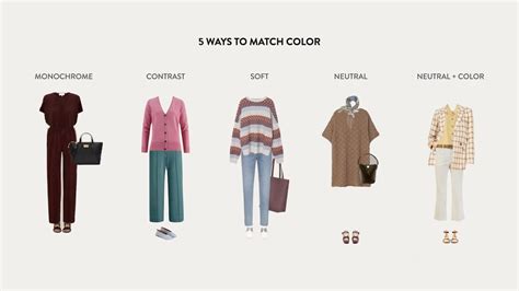 How To Match Clothing Well 5 Easy Tips For Matching Colors In Your