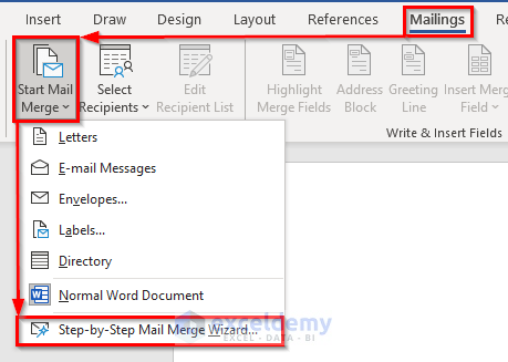 How To Merge Excel File To Mailing Labels With Easy Steps Exceldemy