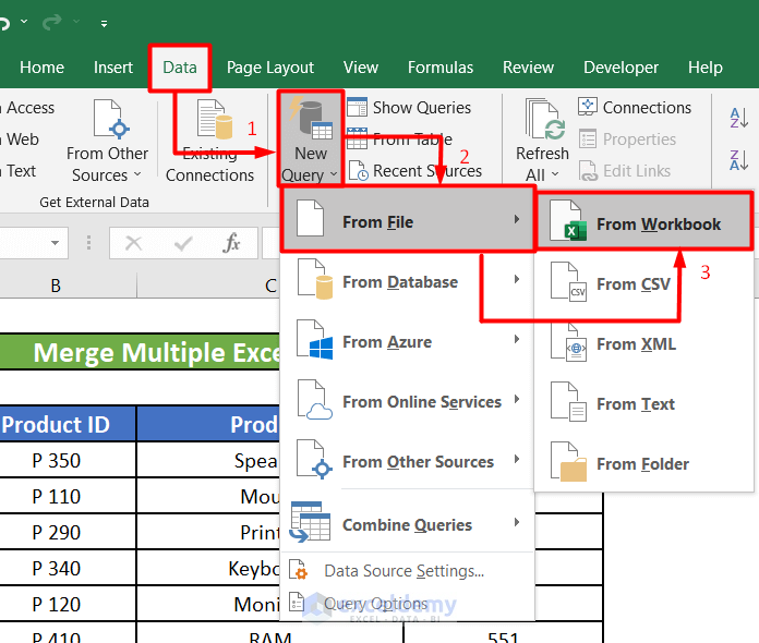 Merge Excel Files Into One